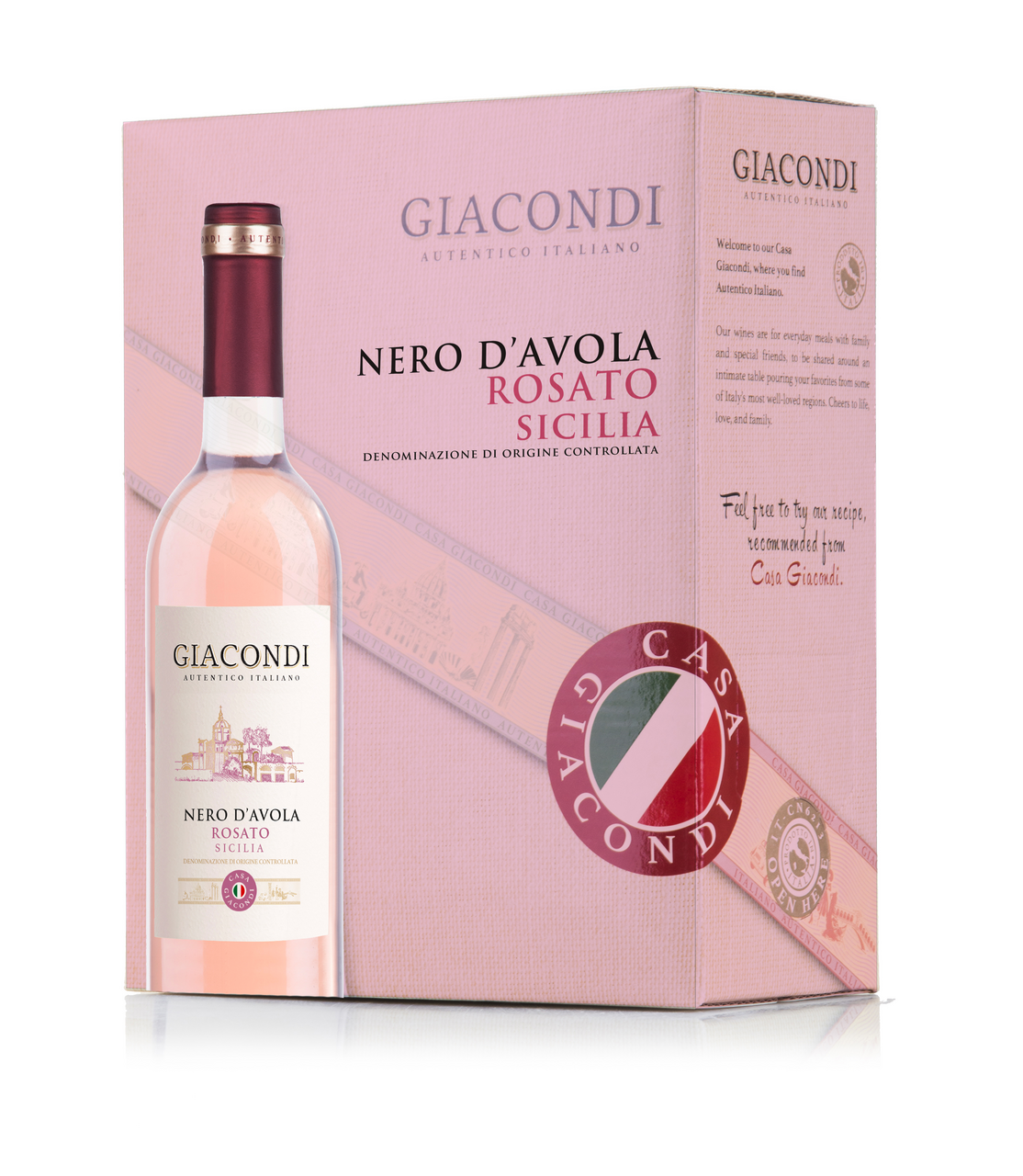 GIACONDI NERO D'AVOLA Rosé 5 l BiB