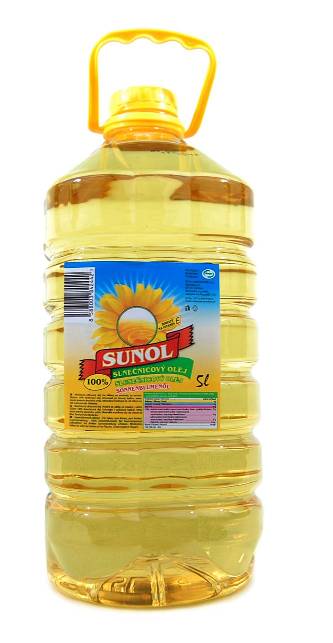 Sunol Olej slunečnicový 5 l