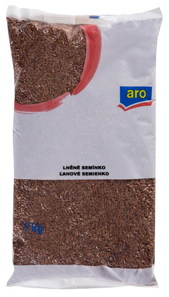 aro Lněné semínko KZ 1 kg fólie