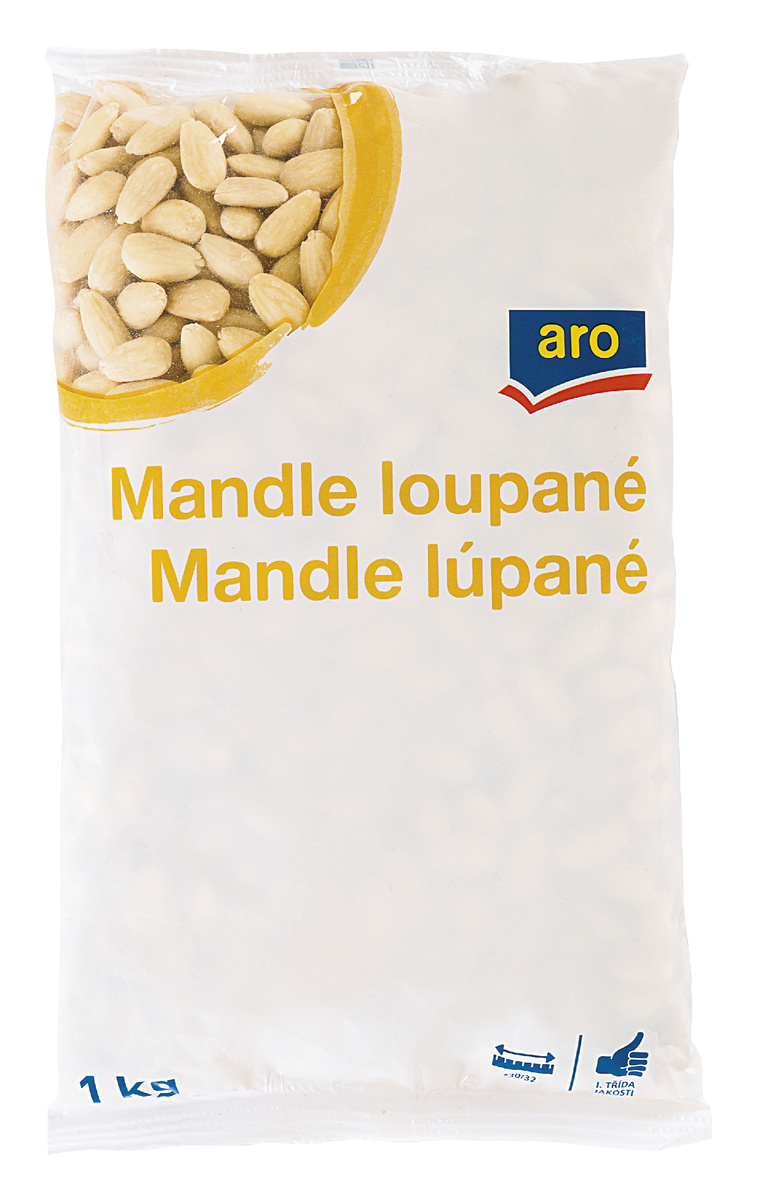 aro Mandle jádra blanšírovaná USA 1 kg