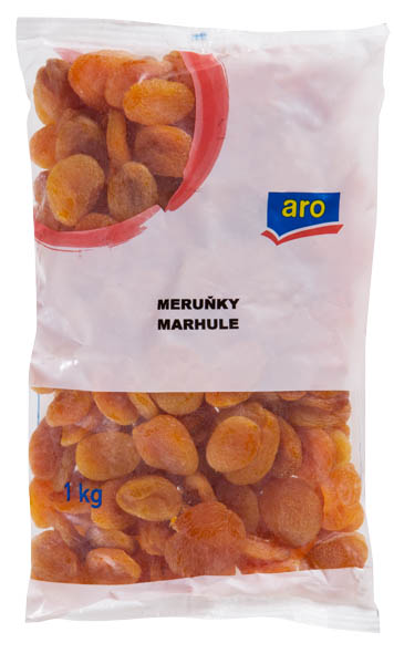 aro Meruňky sušené 2-8 Turecko 1 kg