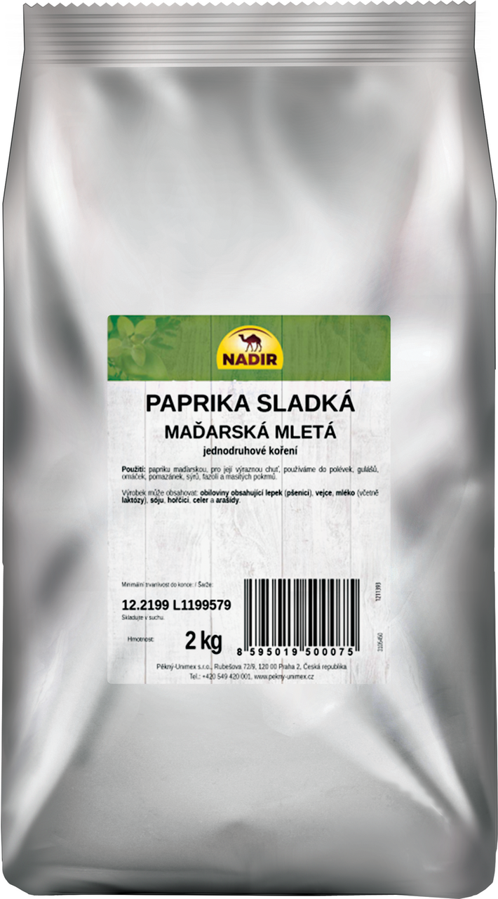 NADIR Paprika mletá maďarská 2 kg