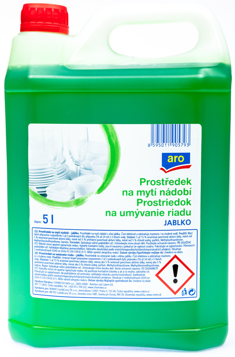 aro Prostředek na mytí nádobí jablko 5 l