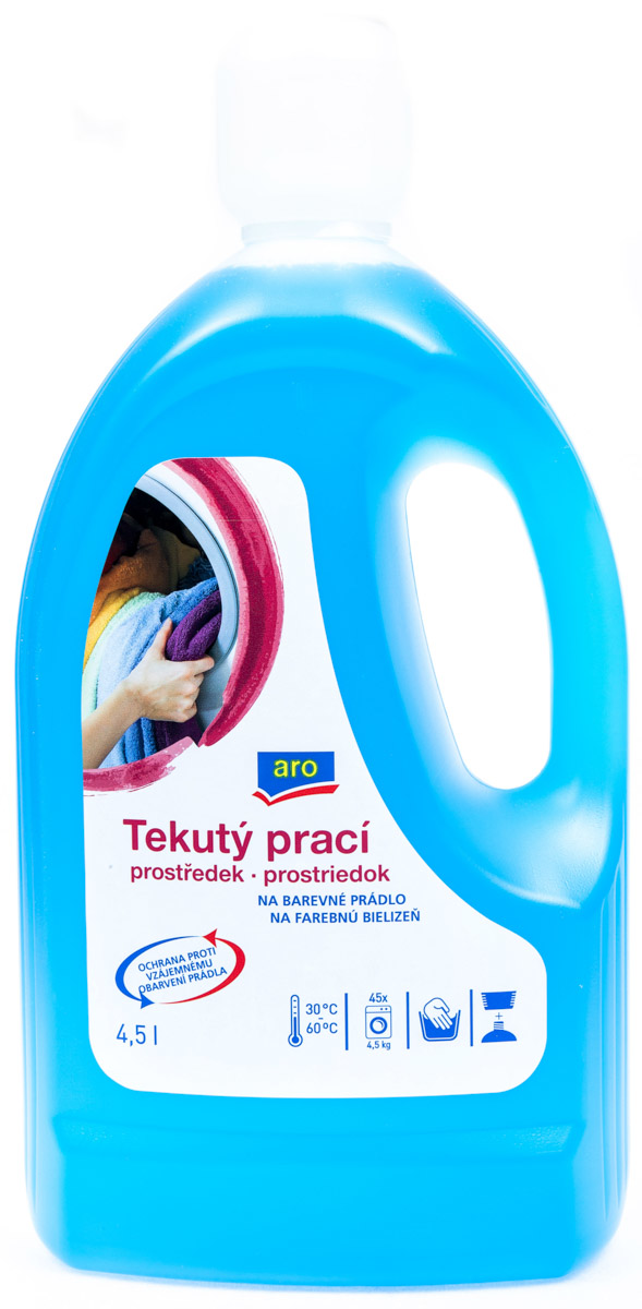 aro Prací gel tekutý na barevné prádlo 4,5 l