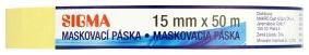 SIGMA Páska maskovací 15 mm x 50 m 1 ks