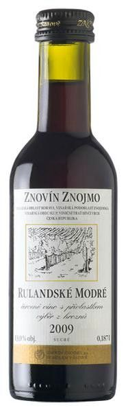 ZNOVÍN ZNOJMO Rulandské modré pozdní sběr 24 x 187 ml