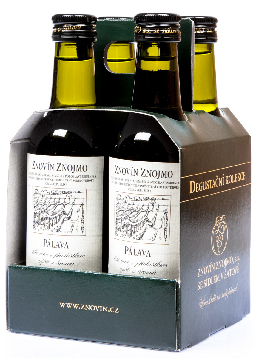 ZNOVÍN ZNOJMO Pálava výběr z hroznů 4 x 187 ml