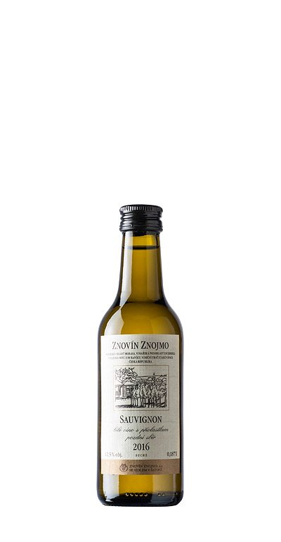 ZNOVÍN ZNOJMO Sauvignon přívlastkové 24 x 187 ml
