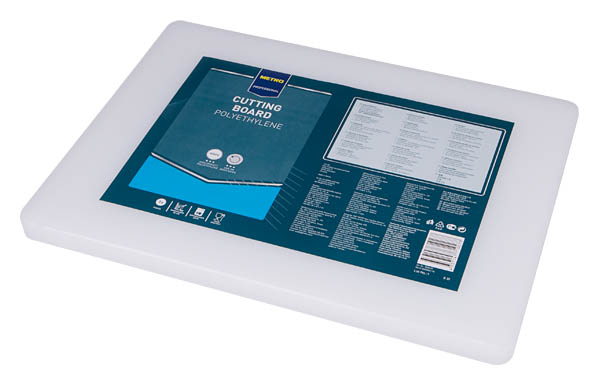 METRO PROFESSIONAL Deska krájecí 40 x 30 x 2 cm bílá 1 ks