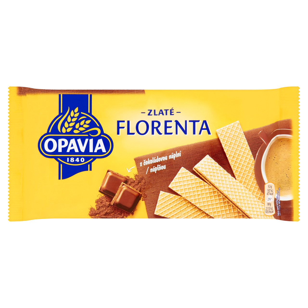 OPAVIA Florenta čokoládová oplatka 28 x 112 g