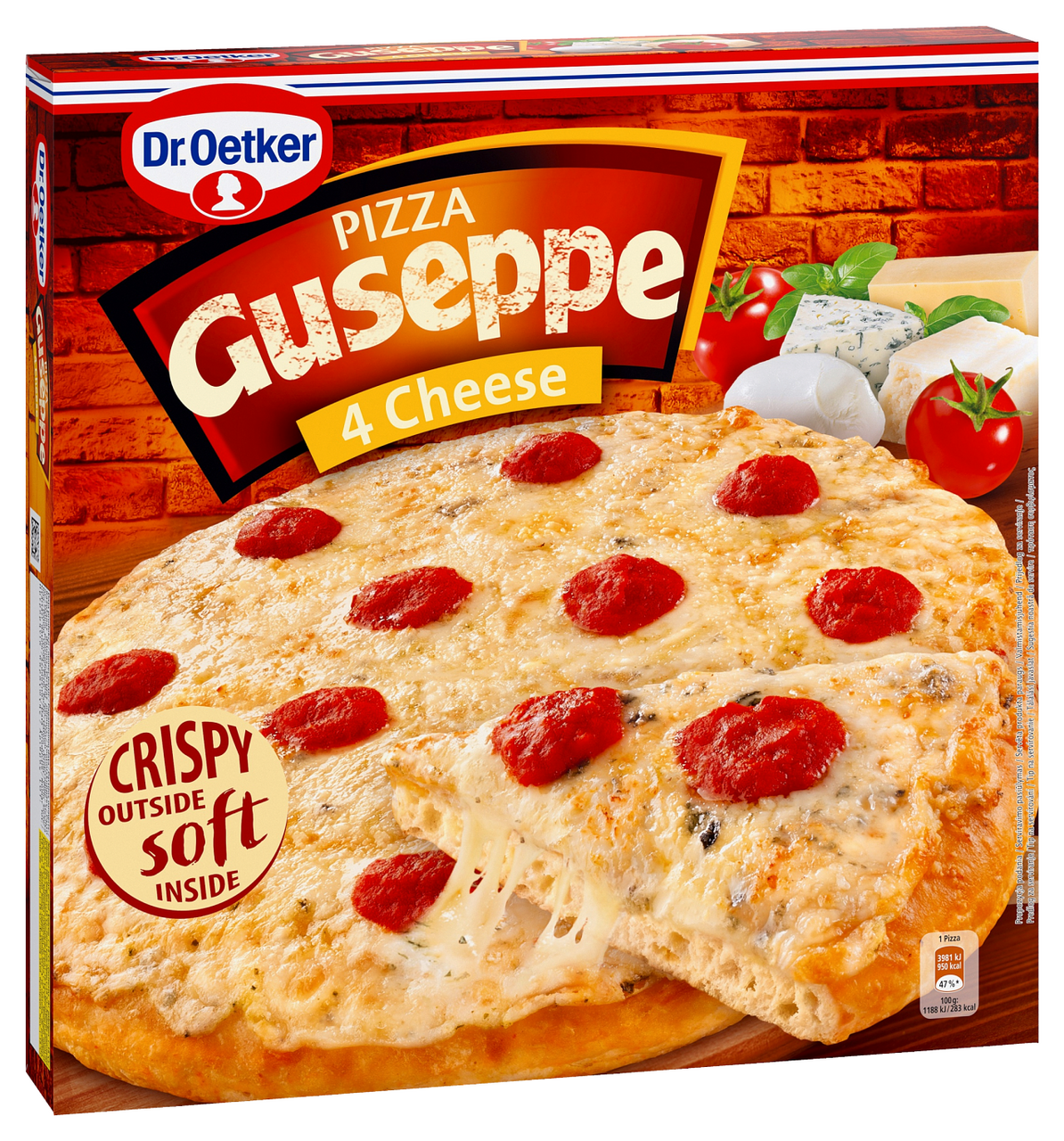 GUSEPPE Pizza 4 sýry mraž. 335 g
