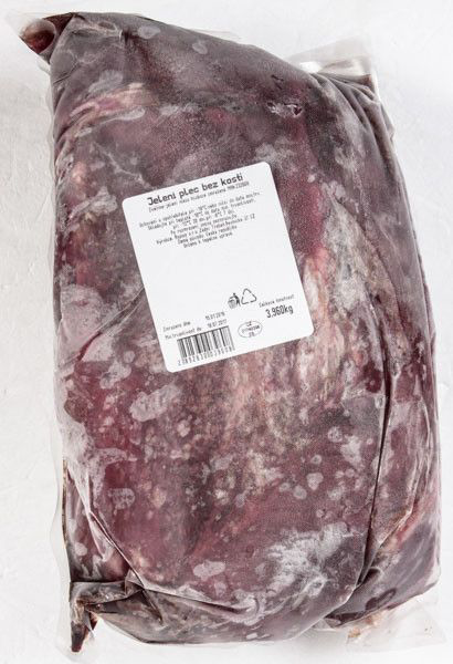Jelení plec bez kosti mraž. váž. cca 1 kg