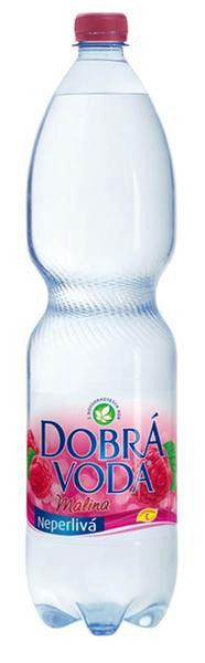 DOBRÁ VODA Ochucená Malina 6 x 750 ml PET
