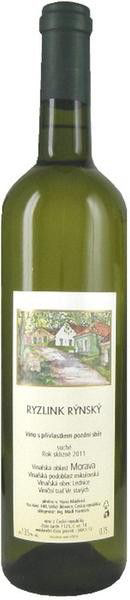 Mádl Ryzlink rýnský pozdní sběr 6 x 750 ml