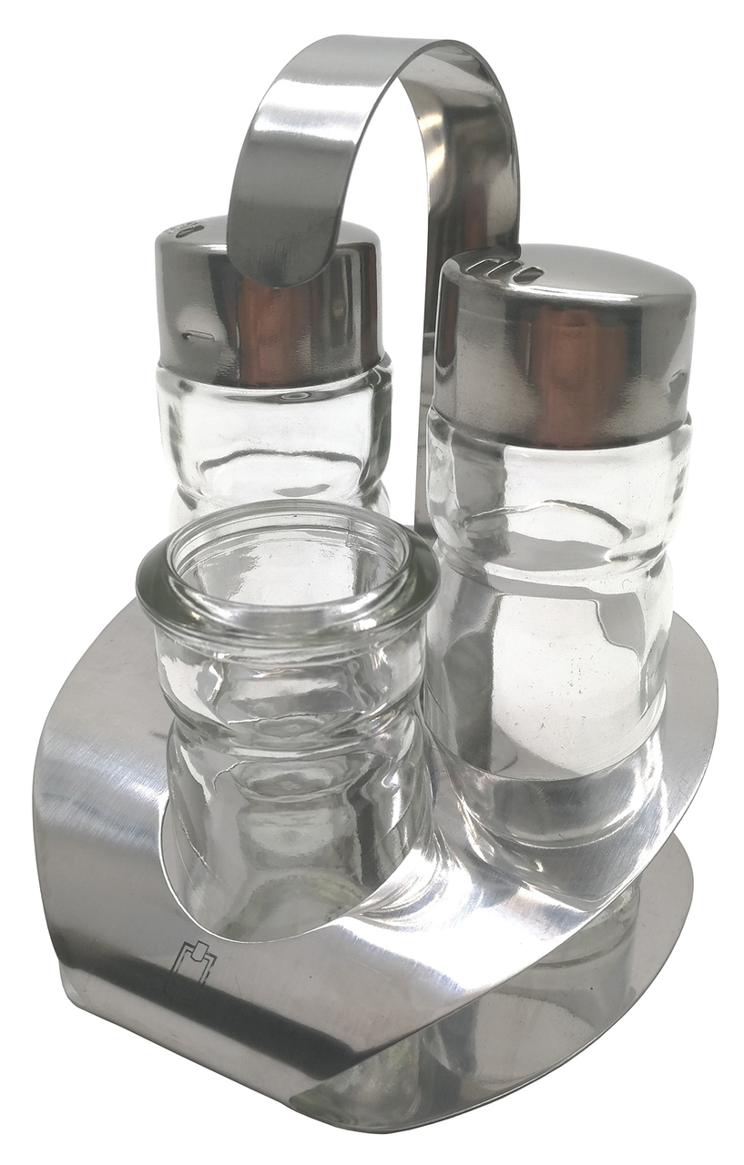 METRO PROFESSIONAL Basic Menážka (sůl, pepř a párátka) 1 ks