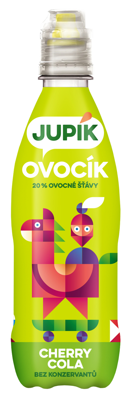 Jupík Cherry cola nápoj 12 x 330 ml PET