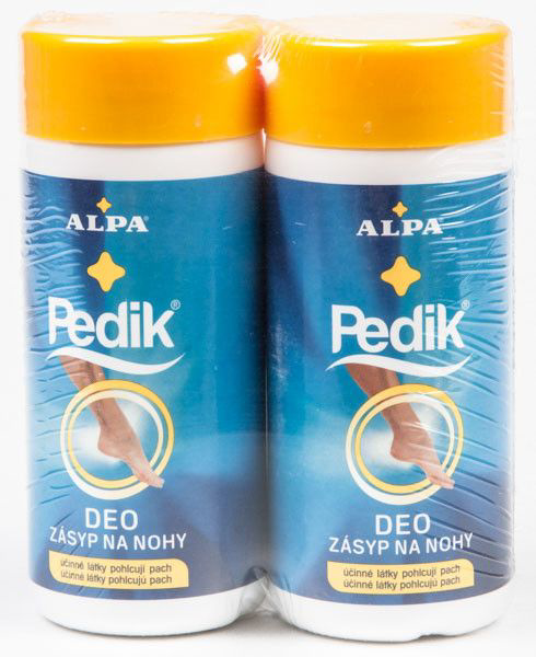 ALPA Pedik Deo Zásyp na nohy 2 x 100 g