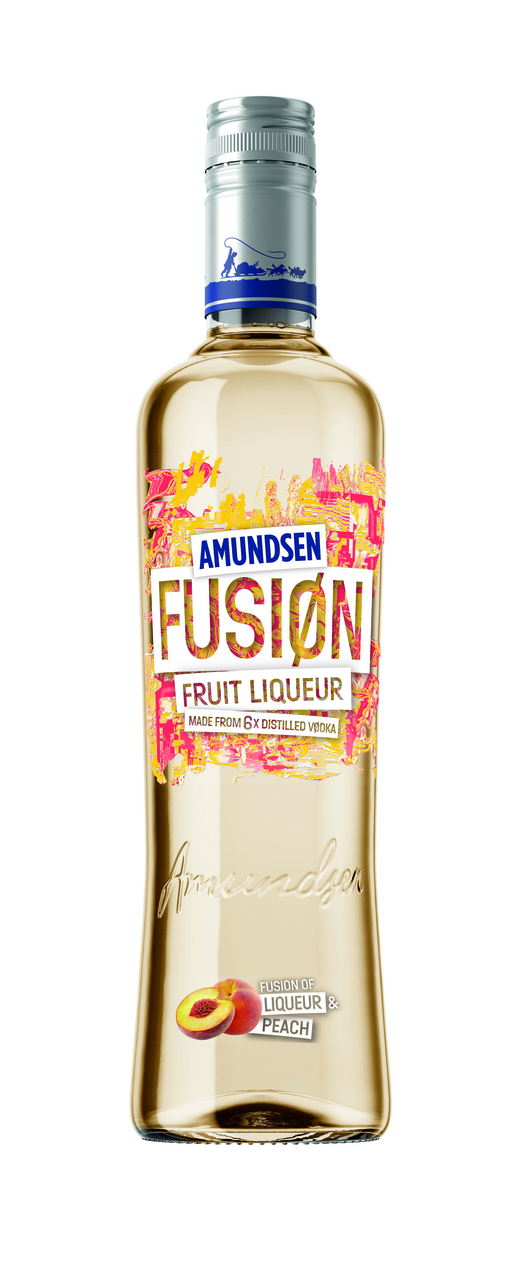 AMUNDSEN Peach/broskev 15 % 15 x 500 ml