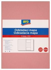 aro Odkládací mapa 253 růžové 20 ks