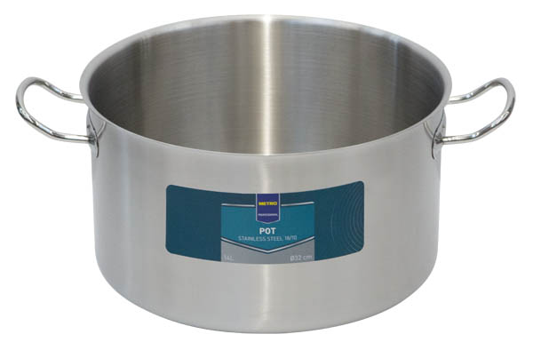 METRO PROFESSIONAL Hrnec 14 l 32 cm nerez 1 ks