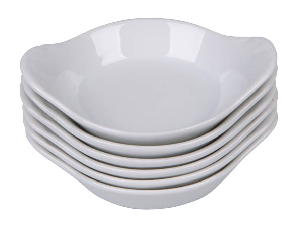 METRO PROFESSIONAL Miska HUEVO porcelán bílá 6 ks