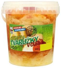 GURMÁN KLUB Country tvarůžky v oleji (pevný podíl 520 g) chlaz. 800 g