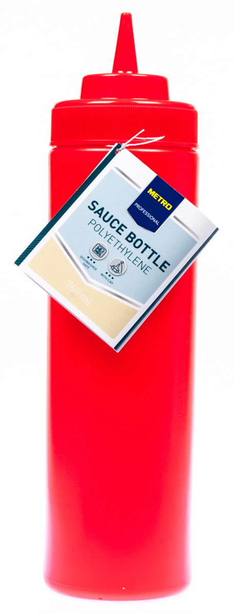 METRO PROFESSIONAL Láhev dávkovací 760 ml červená 1 ks