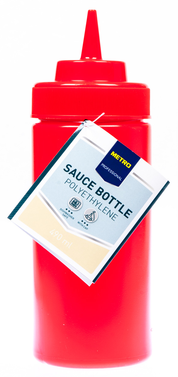 METRO PROFESSIONAL Láhev 490 ml červená 1 ks