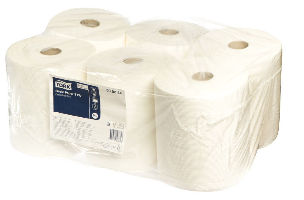 TORK Basic utěrka kuchyňská role 2vrstvá 6 ks