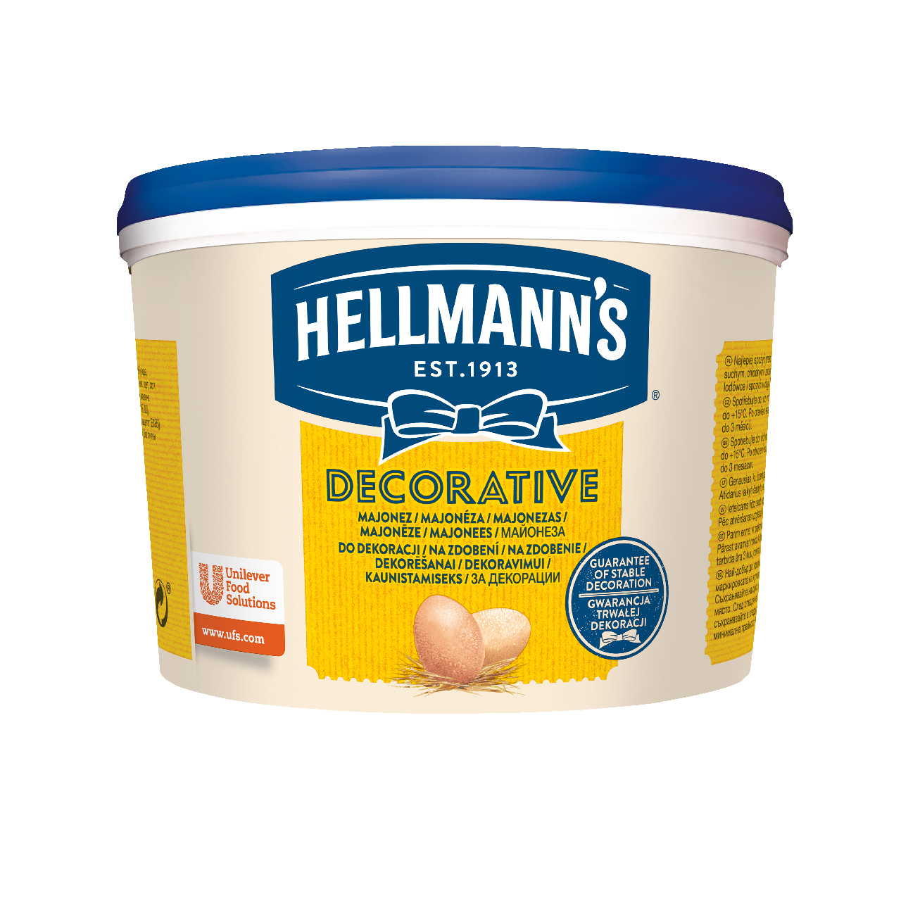 HELLMANN'S Majonéza decorative 70 % chlaz. 3 l