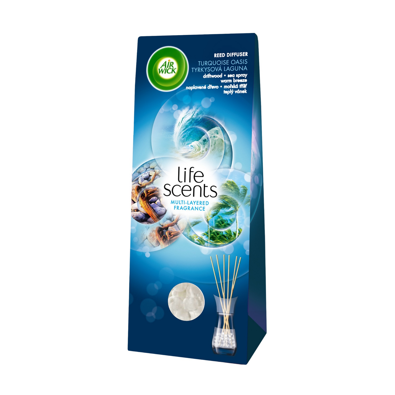 Air Wick Vonné tyčinky ostružina/tyrkys 30 ml