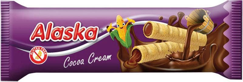 Alaska Trubička kukuřičná kakao 48 x 18 g