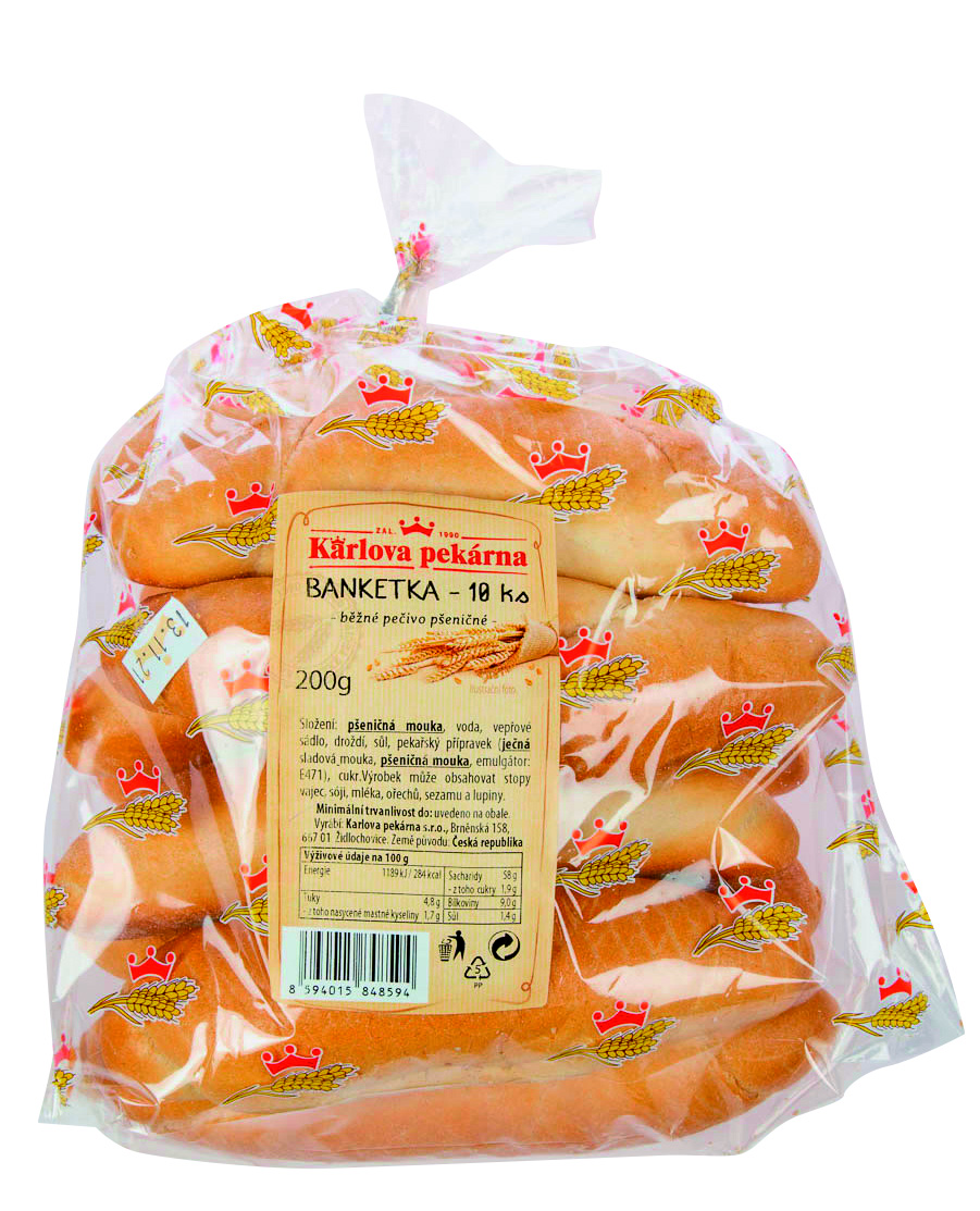 KARLOVA PEKÁRNA Banketky 10 x 20 g