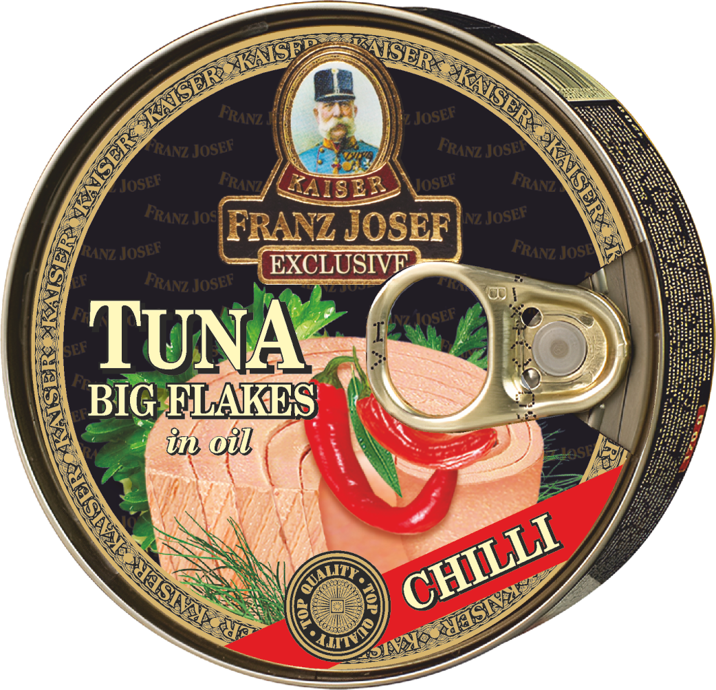 FRANZ JOSEF KAISER Tuňák kousky v oleji s Chilli 6 x 170 g