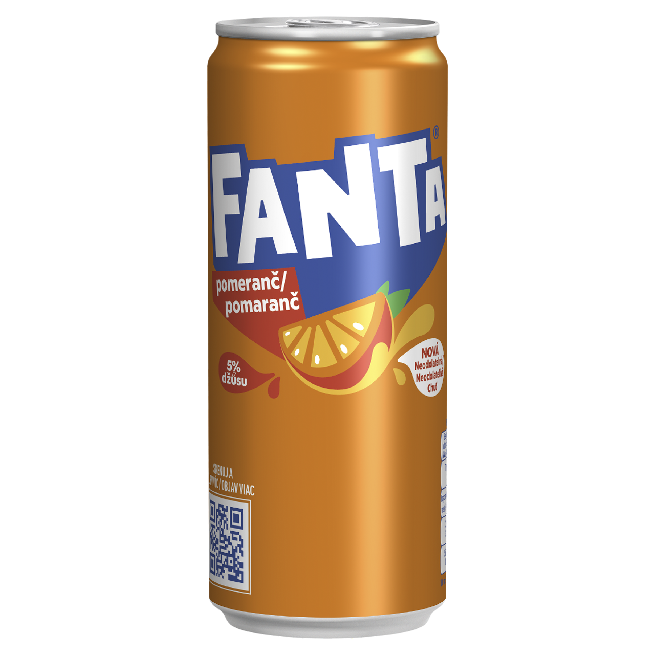 FANTA Orange 24 x 330 ml plech