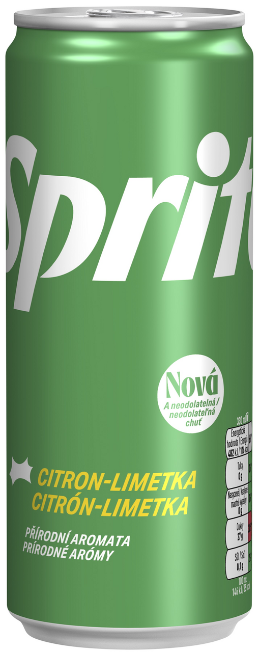 Sprite 24 x 330 ml plech