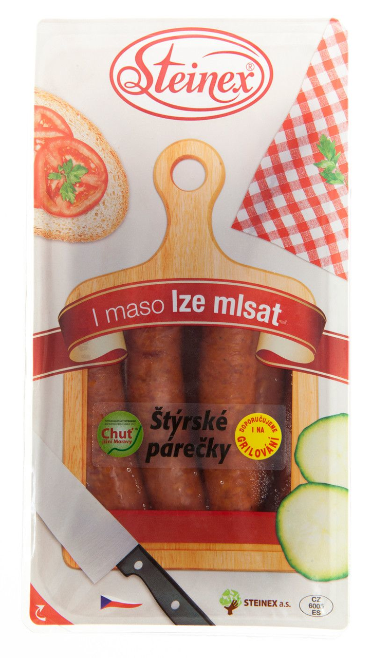 STEINEX Párky štýrské chlaz. váž. cca 900 g