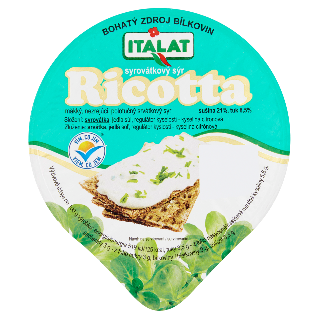 ITALAT Ricotta sýr chlaz. 200 g