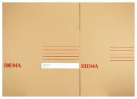 SIGMA Krabice klopová XL 60 x 42 x 31 cm 2 ks