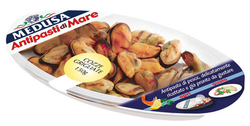 MEDUSA Cesare Mušle v oleji (pevný podíl 130 g) chlaz. 200 g