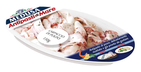 MEDUSA Cesare Carpaccio z chobotnice (pevný podíl 80 g) chlaz. 150 g