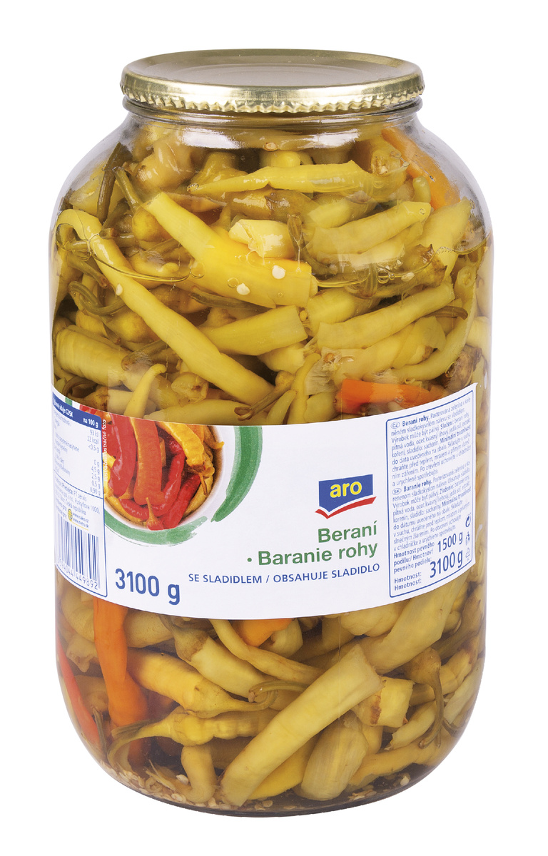 aro Feferony beraní rohy 3100 g