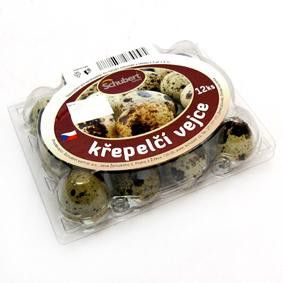 Křepelčí vajíčka 12 ks
