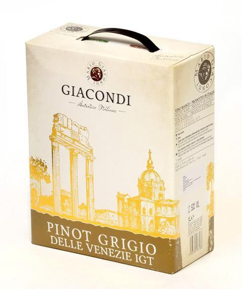 GIACONDI Pinot Grigio 3 l BiB