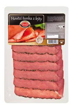 Steinhauser Hovězí šunka nejvyšší jakosti plátky chlaz. 80 g