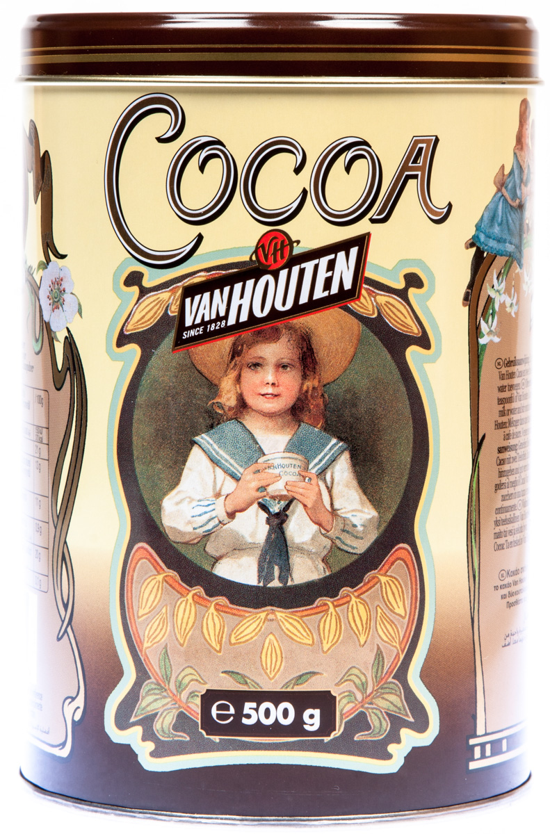 Van Houten Kakao žlutá 460 g plech