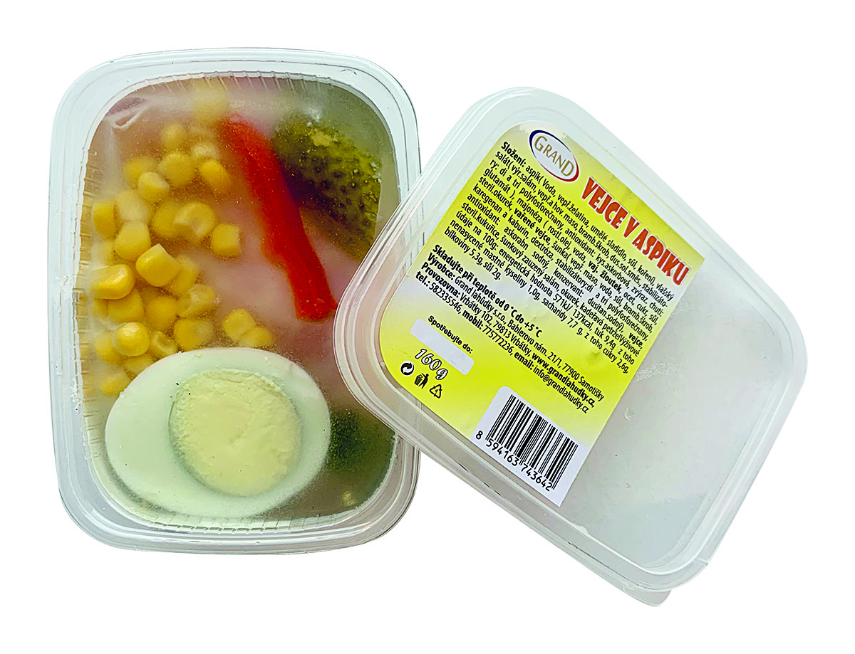 GRAND LAHŮDKY Vejce V Aspiku 160 g