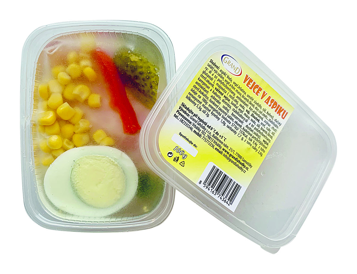 GRAND LAHŮDKY Boneco Vejce v aspiku chlaz. 2 x 160 g