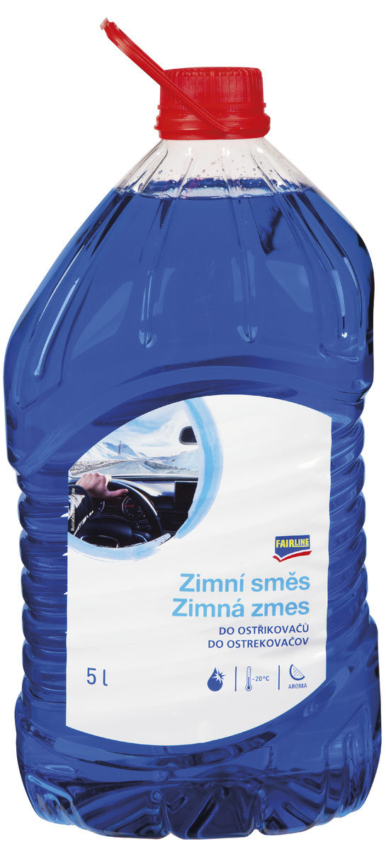 FAIRLINE Kapalina do ostřikovače zimní -20°C 5 l 1 ks