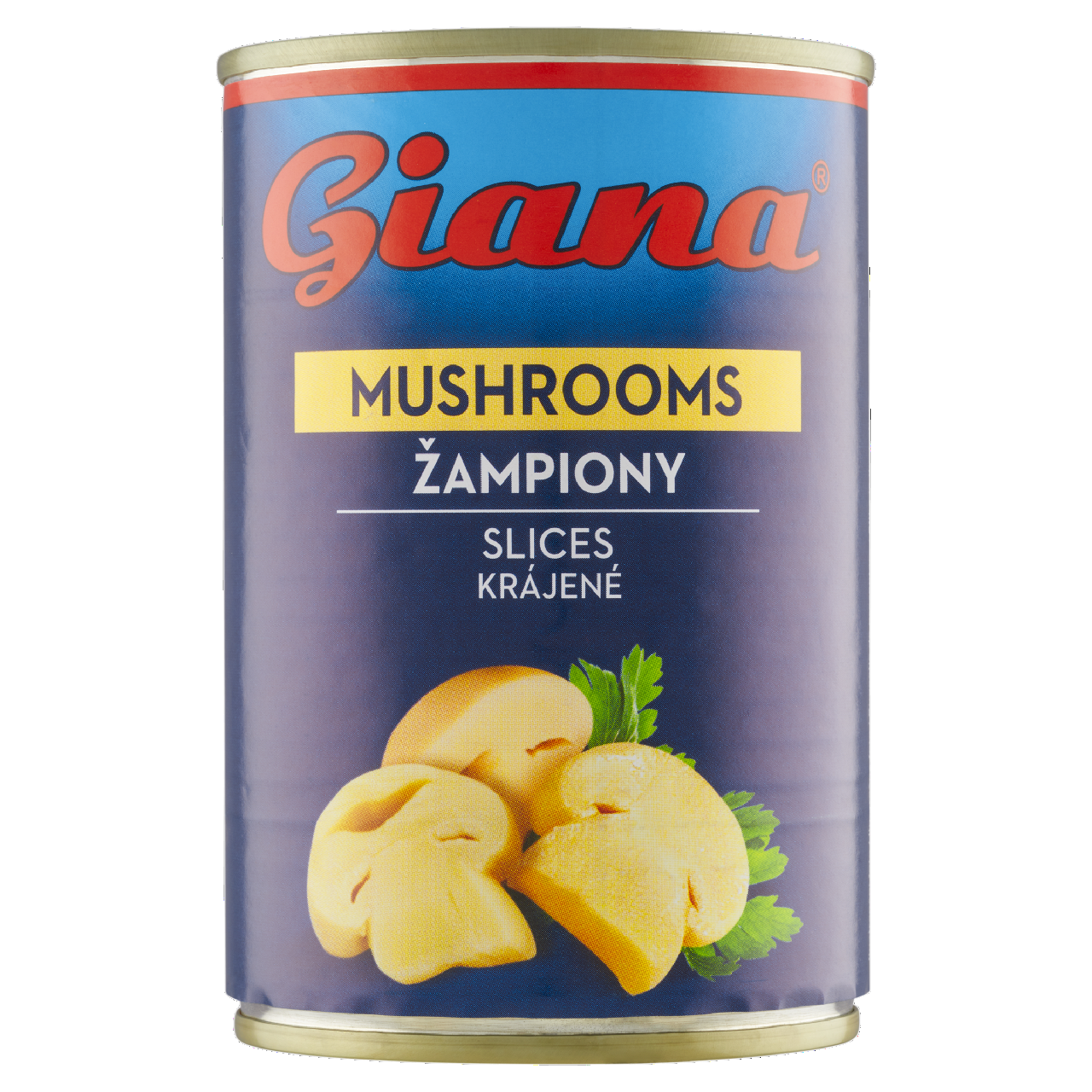 Giana Žampiony krájené 12 x 314 ml